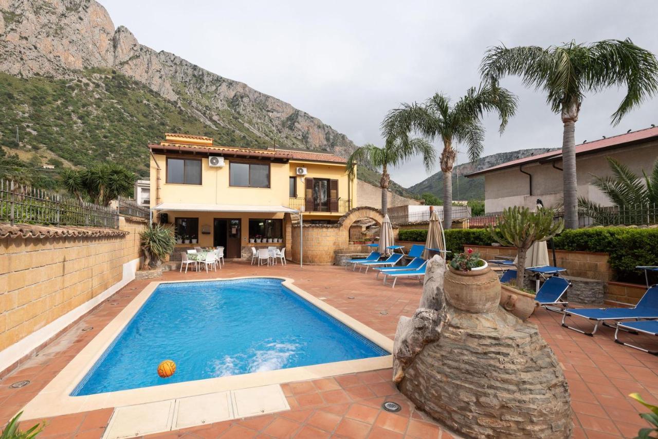 Alelida Villa Con Piscina Cinisi Kültér fotó