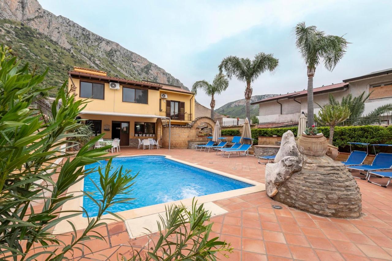 Alelida Villa Con Piscina Cinisi Kültér fotó