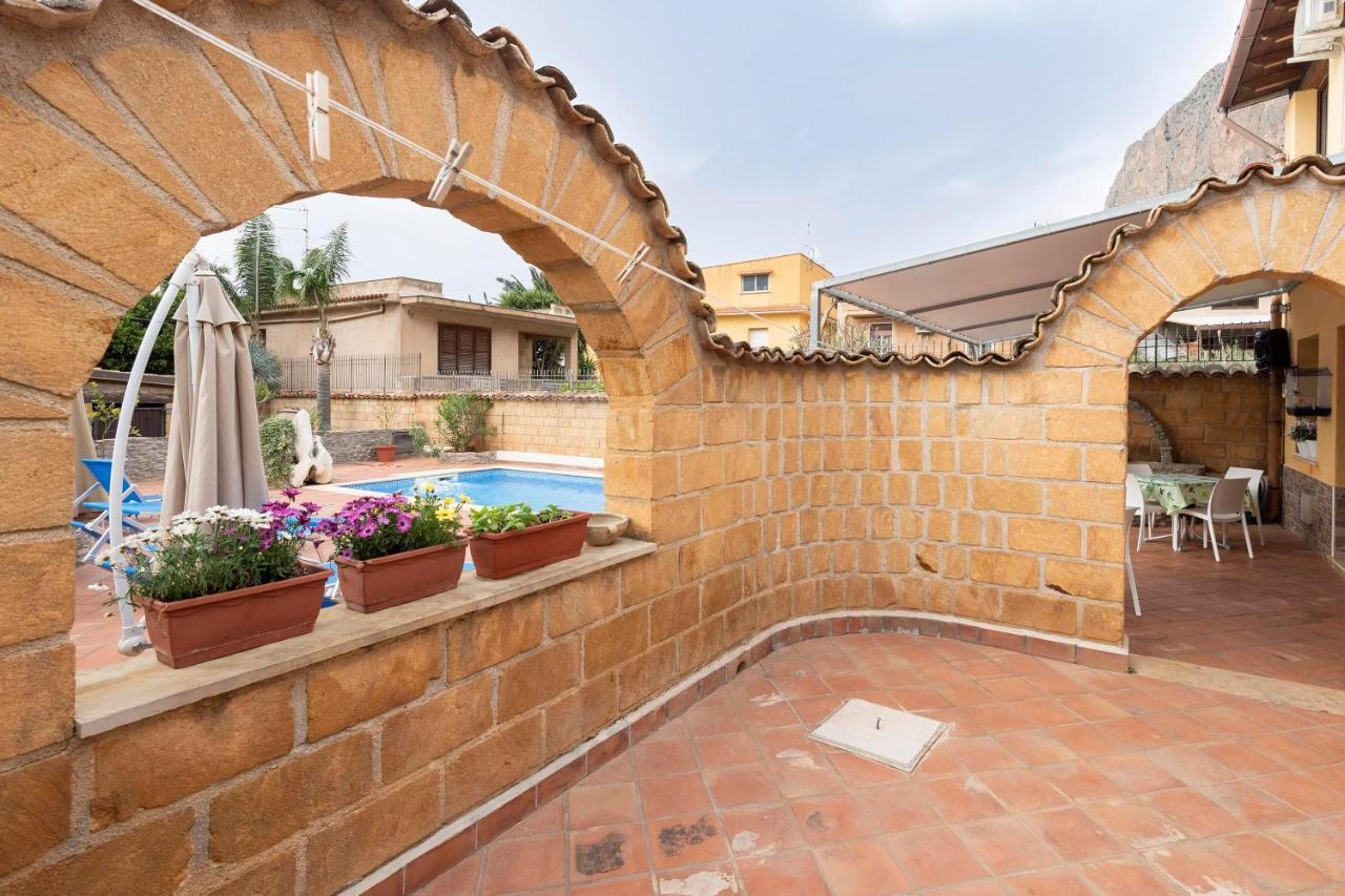 Alelida Villa Con Piscina Cinisi Kültér fotó